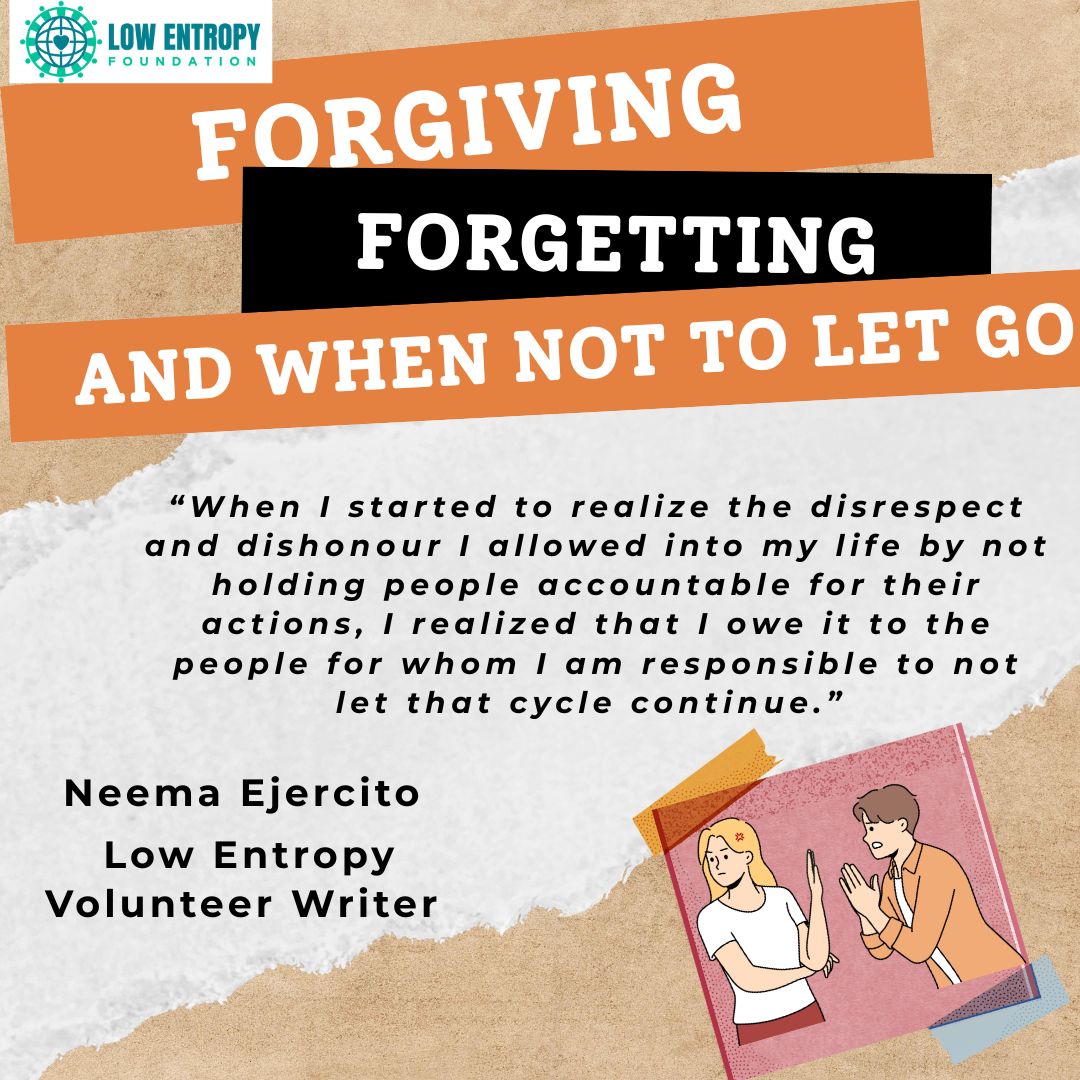 Forgiving, Forgetting and When Not to Let Go