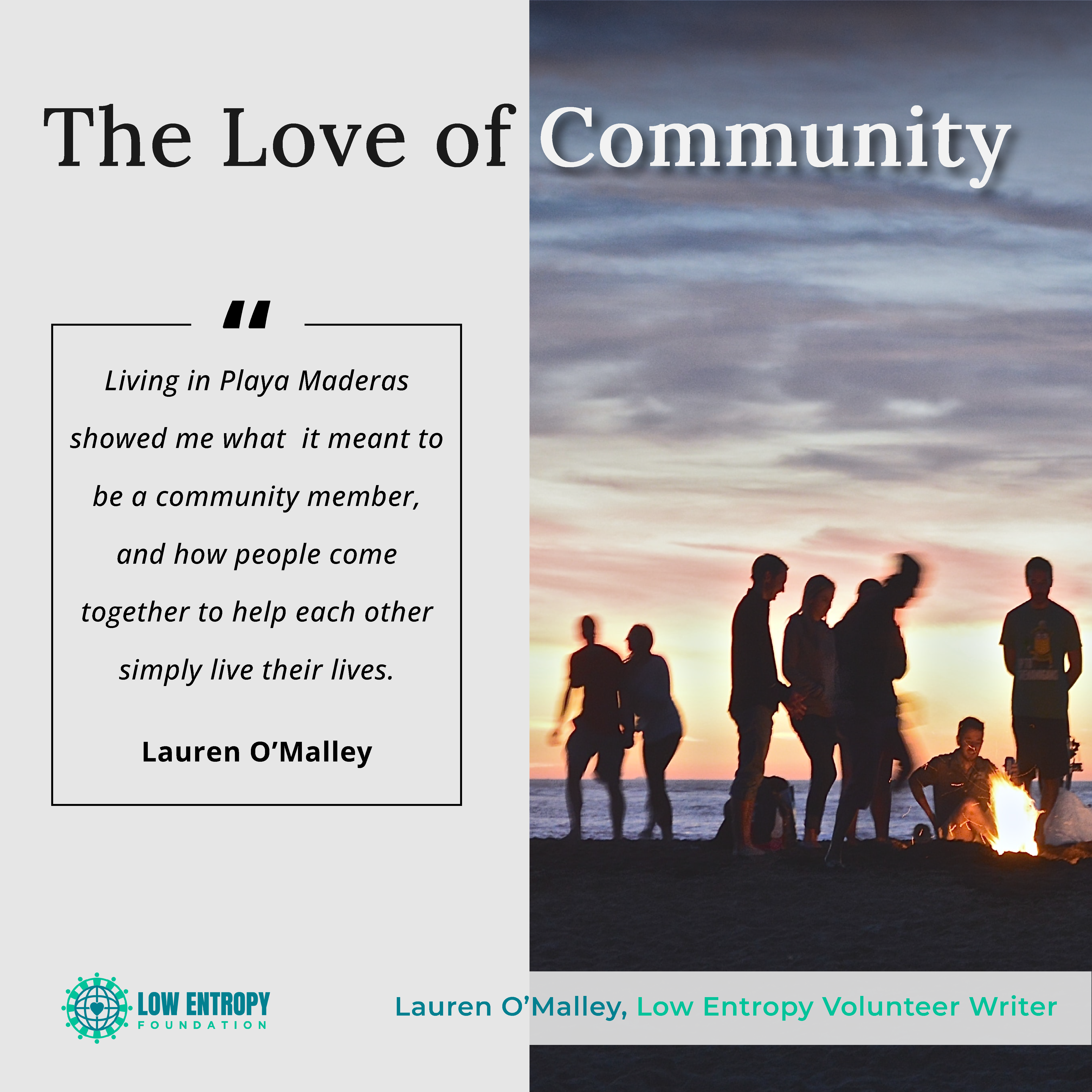 The Love of Community