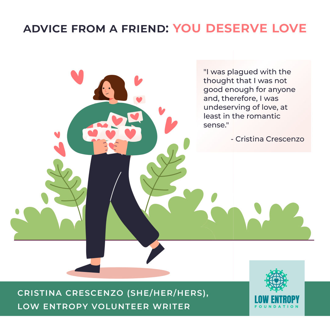 Advice From A Friend: You Deserve Love