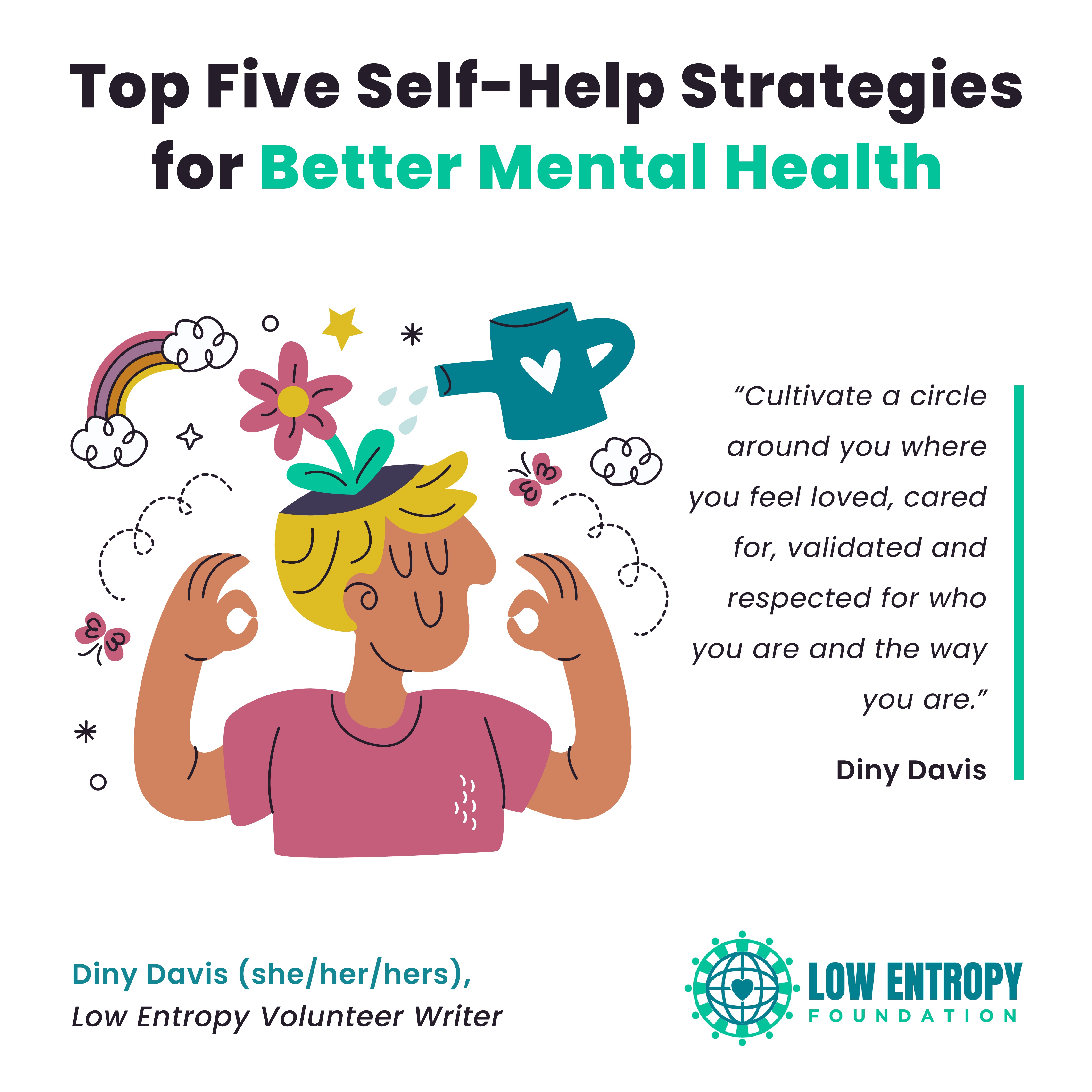 Top Five Self-Help Strategies for Better Mental Health